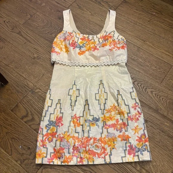 Free People The Big Bang Metallic Aztec Dress - Picture 11 of 11